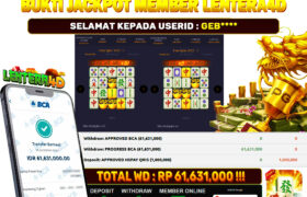 JACKPOT MAHJONG WAYS 01 JULY 2025