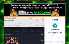 JACKPOT SUGAR RUSH 1000 23 SEPTEMBER 2025