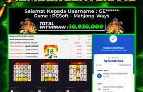 JACKPOT MAHJONG WAYS 27 NOVEMBER 2025