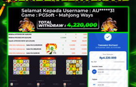 JACKPOT MAHJONG WAYS 22 NOVEMBER 2025