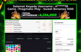 JACKPOT SWEET BONANZA 1000 16 DESEMBER 2025