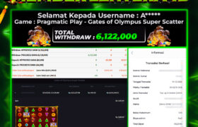 JACKPOT GATES OF OLYMPUS SUPER SCATTER 14 DESEMBER 2025