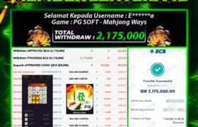 JACKPOT MAIN MAHJONG WAYS 21 DESEMBER 2025