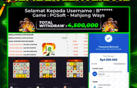 JACKPOT MAHJONG WAYS 07 DESEMBER 2025