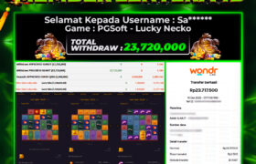 JACKPOT MAIN LUCKY NEKO 10 DESEMBER 2025