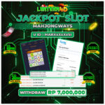JACKPOT MAHJONG WAYS 08 JANUARI 2026