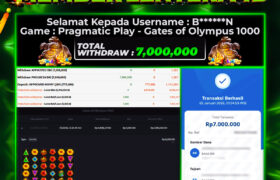 JACKPOT GATES OF OLYMPUS 1000 03 JANUARI 2026