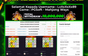 JACKPOT MAHJONG WAYS 24 JANUARI 2026