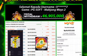 JACKPOT MAHJONG WAYS 2 19 JANUARI 2026