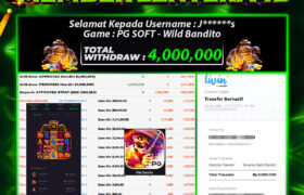 JACKPOT WILD BANDITO 30 JANUARI 2026