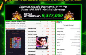 JACKPOT GEISHA'S REVENGE 15 JANUARI 2026