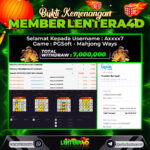 JACKPOT MAHJONG WAYS 06 MARET 2026